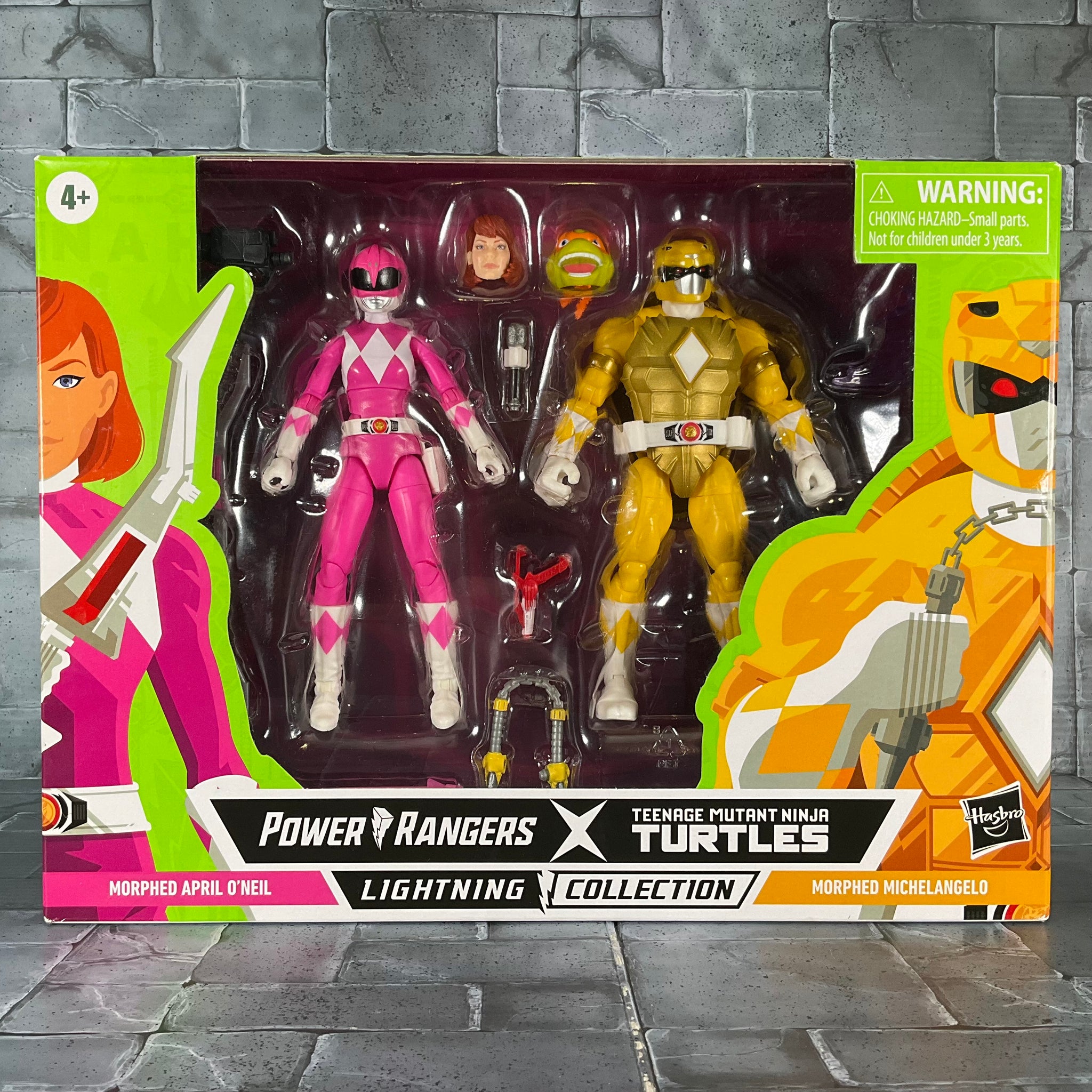 Power Rangers X TMNT - April & Mikey