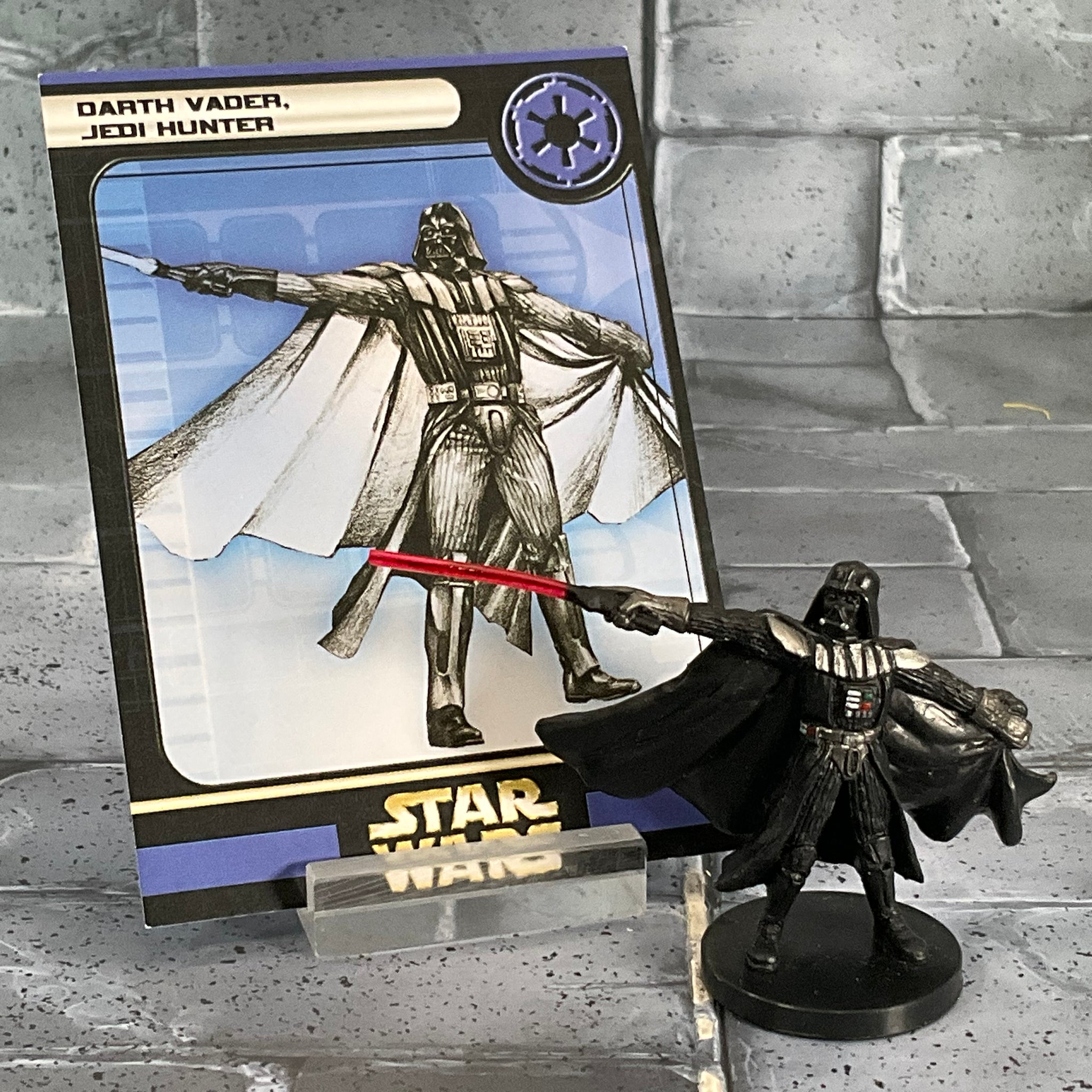 Star Wars Miniatures 37/60 Darth Vader Jedi Hunter