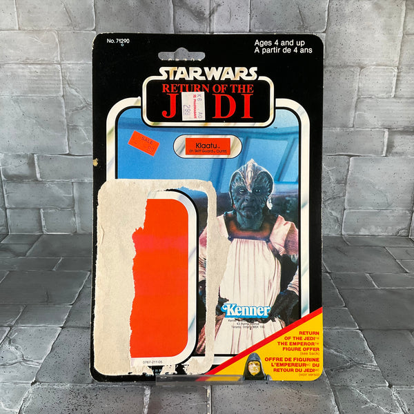 Vintage Kenner Star Wars - Klaatu with Cardback