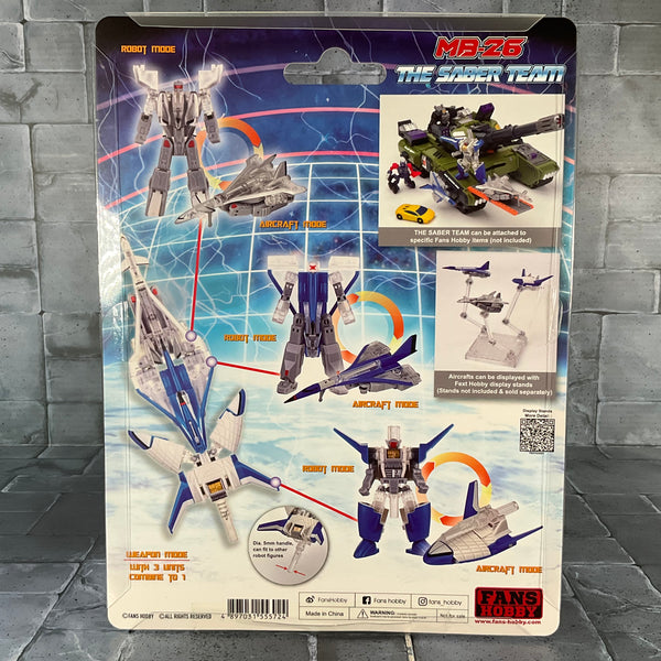3rd Party Transformers - Fans Hobby MP-26 The Saber Team