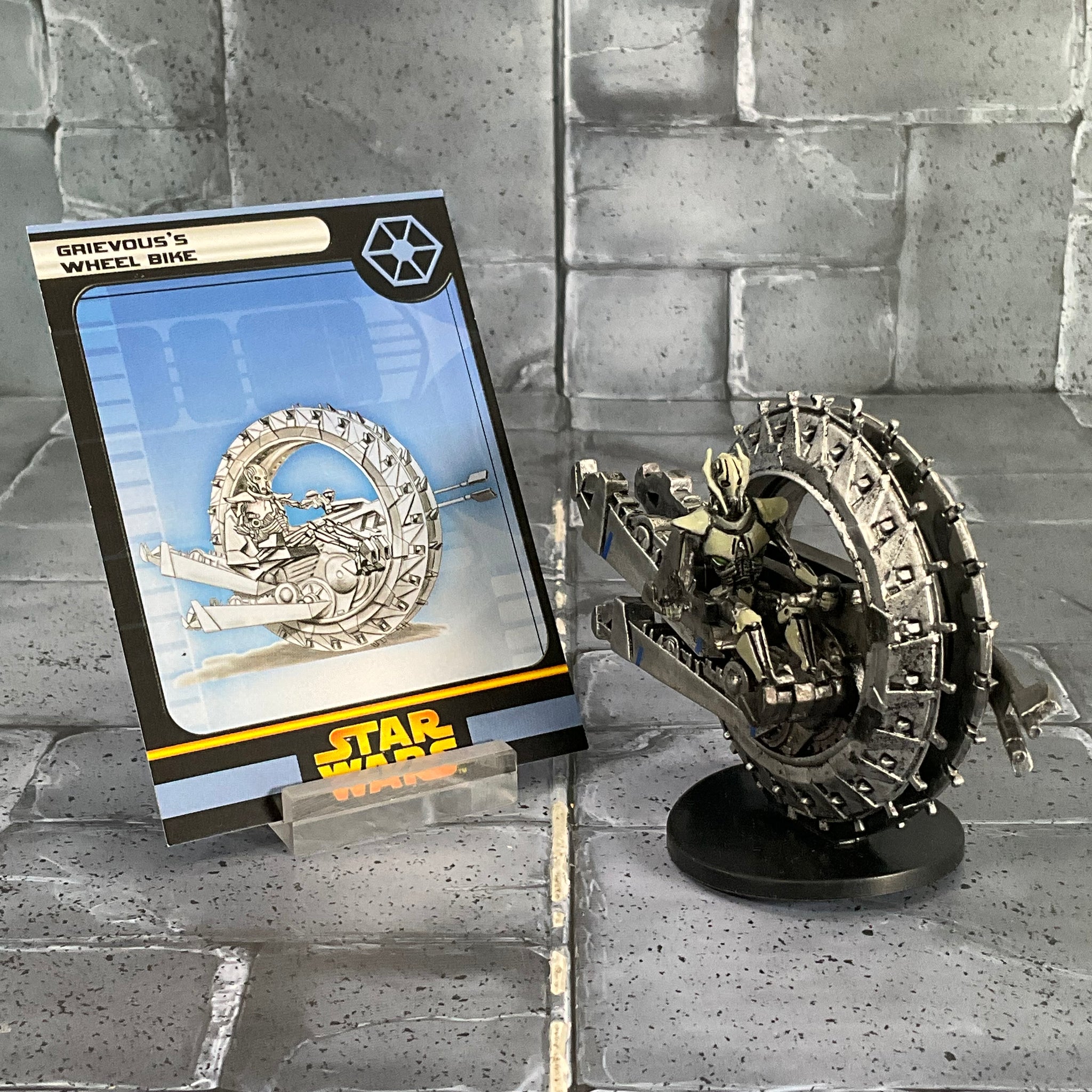 Star Wars Miniatures 33/60 Grievous Wheel Bike