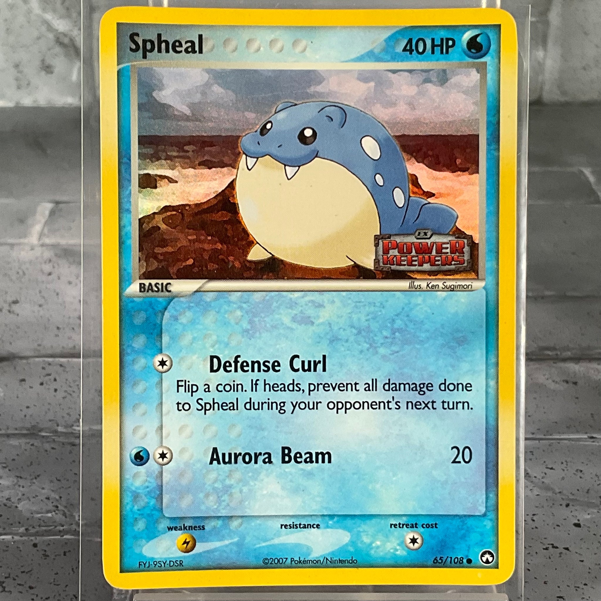 Spheal - 65/108 - Reverse Holo Stamped