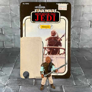 Vintage Kenner Star Wars - Weequay with Cardback