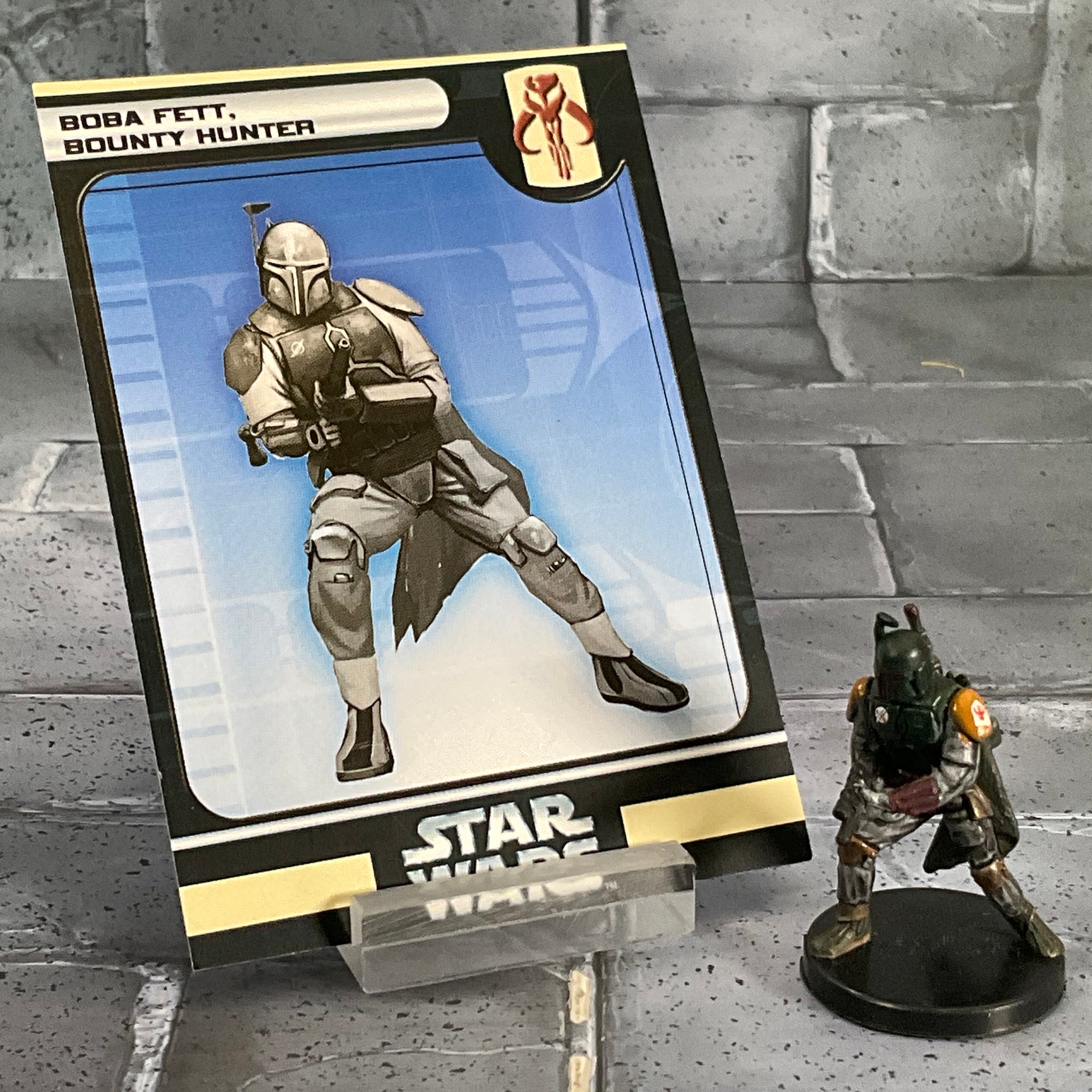 Star Wars Miniatures 19/60 Boba Fett Bounty Hunter