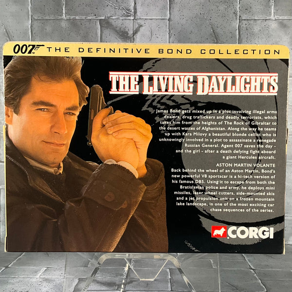 007 James Bond Corgi - The Living Daylights Aston Martin Volante