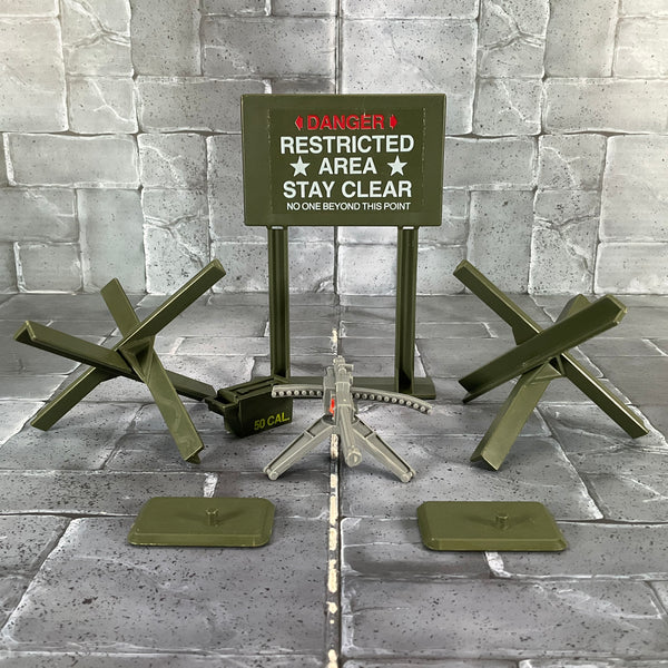 Vintage GI Joe - Machine Gun Defense Unit