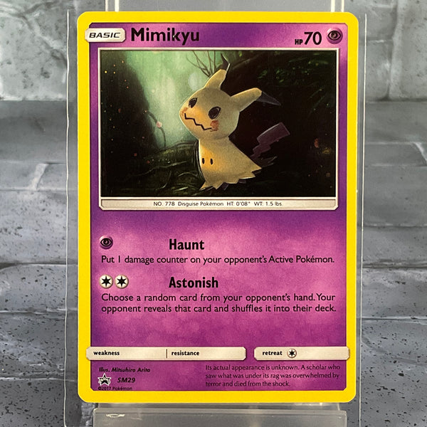 Pokémon TCG – Promo: Mimikyu #SM29 - LP Condition