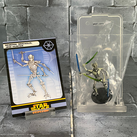 Star Wars Miniatures 31/60 General Grievous Jedi Hunter (Sealed)