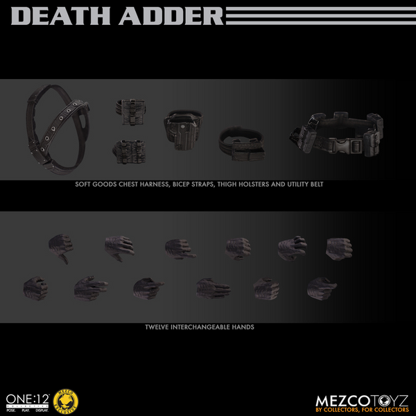 Mezco ONE:12 Death Adder Rumble Society