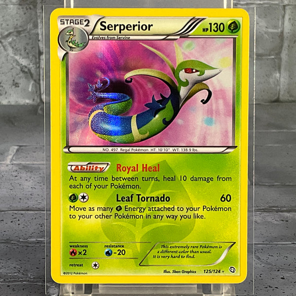 Pokémon TCG – Dragons Exalted: Serperior #125 - LP Condition