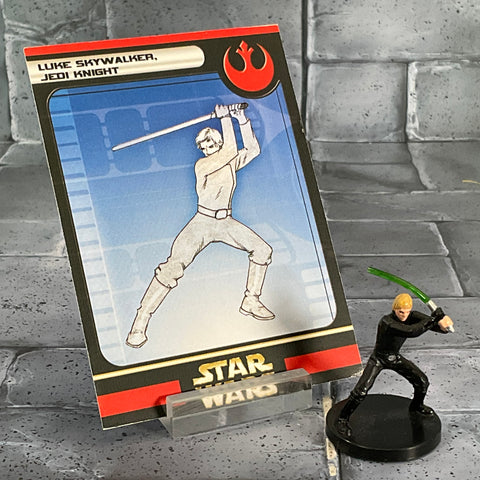 Star Wars Miniatures 9/60 Luke Skywalker Jedi Knight