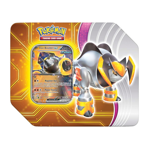 * Pokémon TCG: Paradox Destinies Tin (Iron Boulder ex)