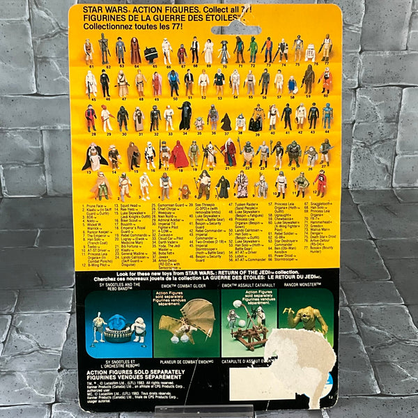 Vintage Kenner Star Wars - Bib Fortuna with Cardback