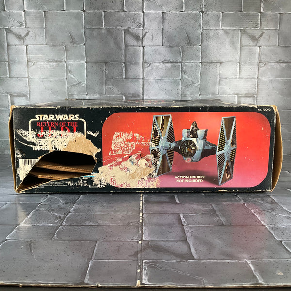 Vintage Kenner Star Wars RotJ Battle Damaged TIE Fighter with Pilot