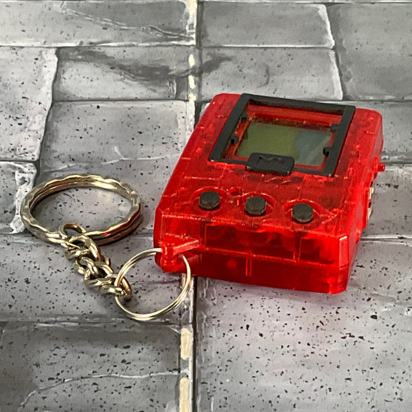 1997 Original Digimon Virtual Pet (Translucent Red)