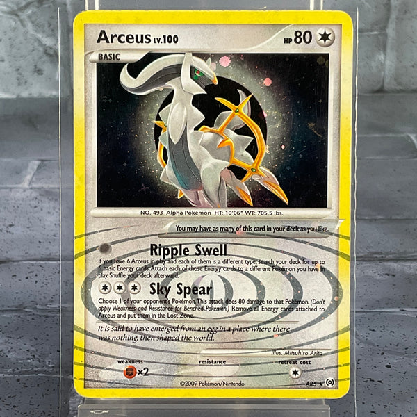Pokémon TCG – Arceus: Arceus #AR5 - MP Condition