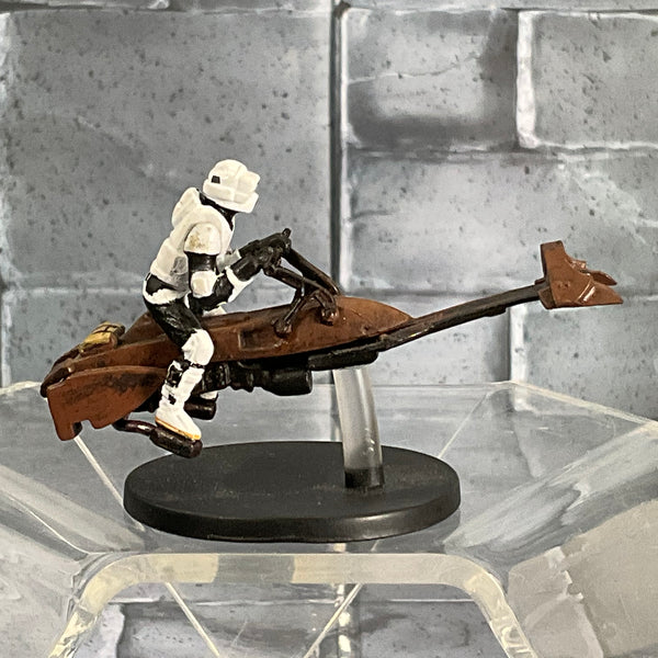 Star Wars Miniatures 34/60 Scout Trooper on Speeder Bike