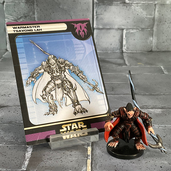 Star Wars Miniatures 58/60 Warmaster Tsavong Lah