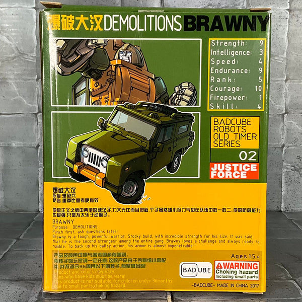 Transformers - 3rd Party - Bad Cube Brawny Brawn