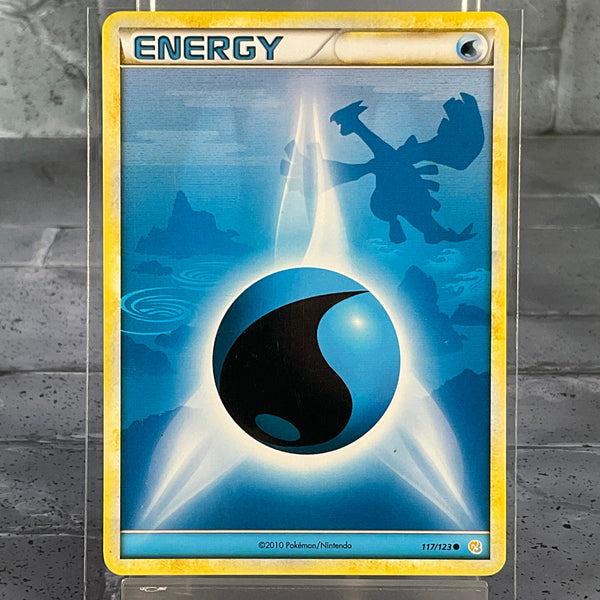 Pokémon TCG – HeartGold & SoulSilver: Water Energy #117 - NM Condition