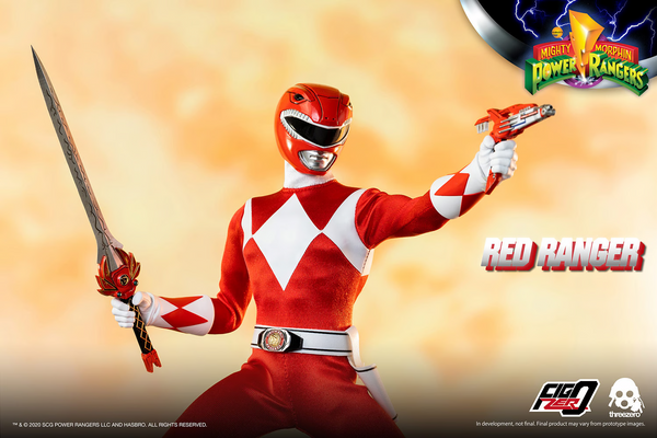 ThreeZero MMPR Red Ranger 1/6 figure