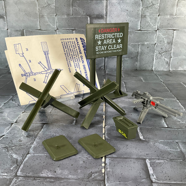 Vintage GI Joe - Machine Gun Defense Unit