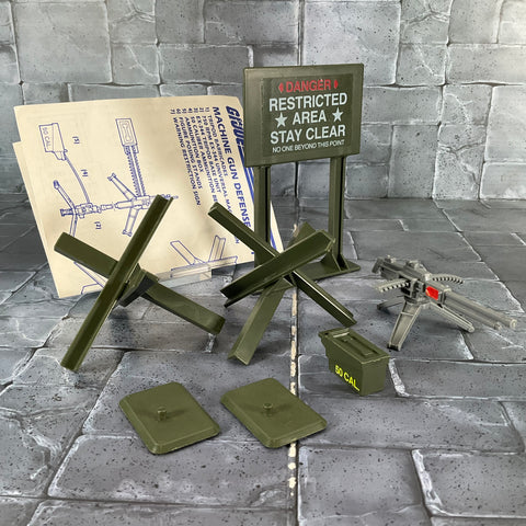 Vintage GI Joe - Machine Gun Defense Unit
