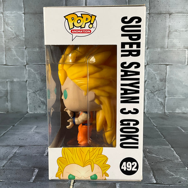Funko Pop - DragonBall Z: Super Saiyan 3 Goku #492