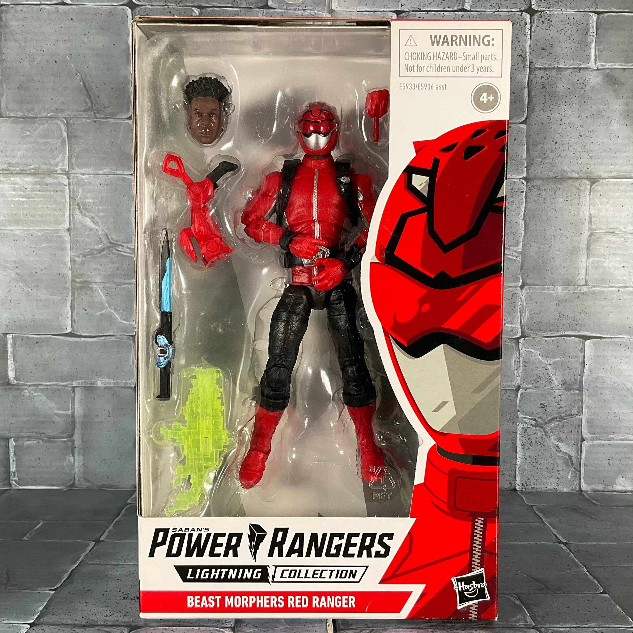 Power Rangers Lightning Collection - Beast Morphers Red Ranger