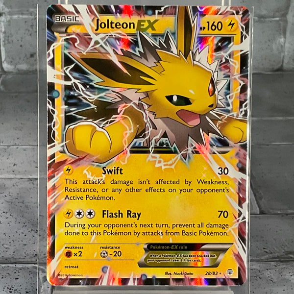 Jolteon EX - 28/83 - Ultra Rare