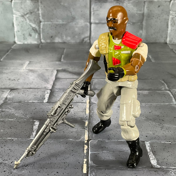 Vintage GI Joe - Roadblock V2 with Filecard