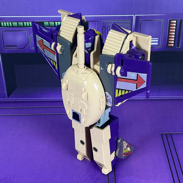 Transformers G1 - Blitzwing complete w/ tech spech