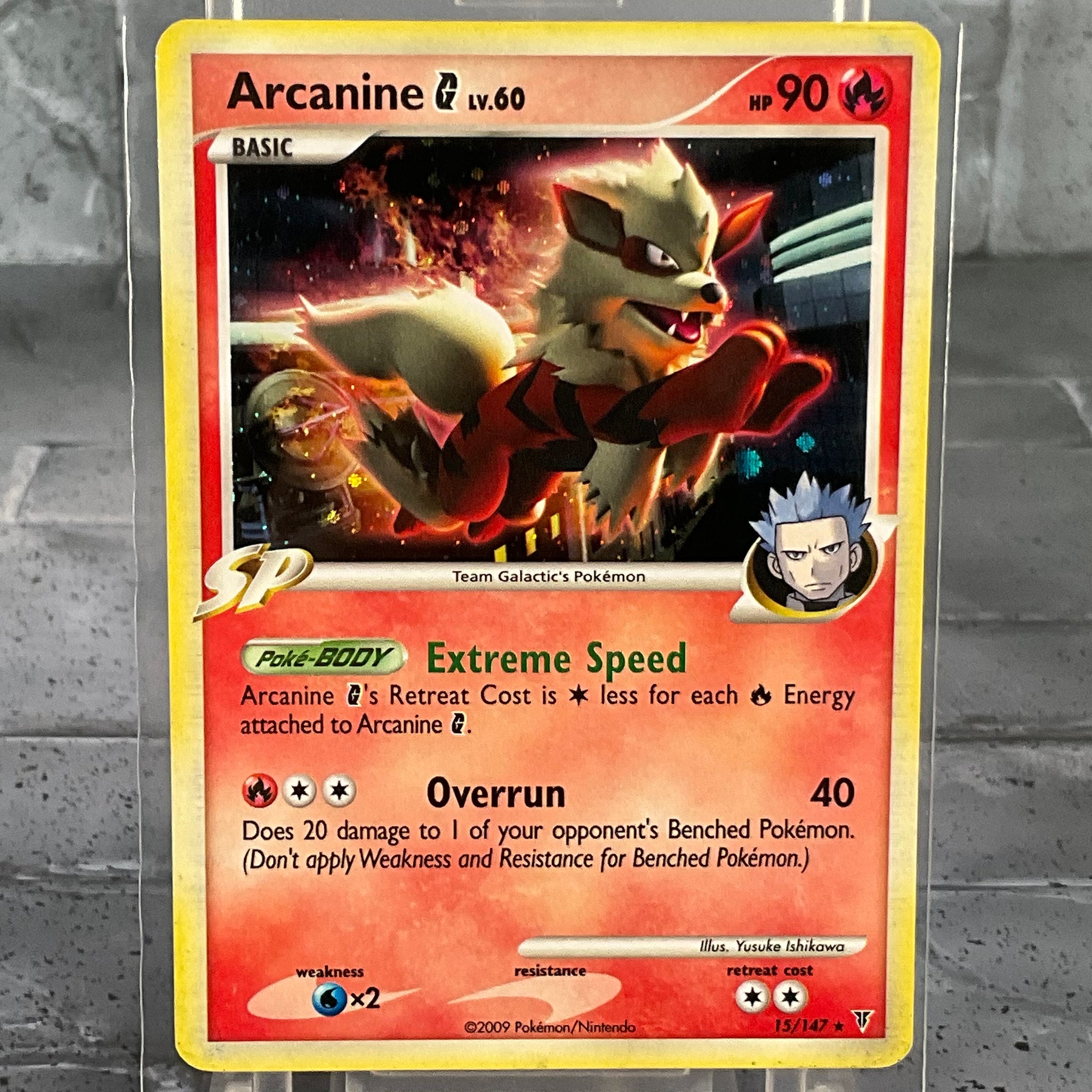 Arcanine G - 15/147 - Holo