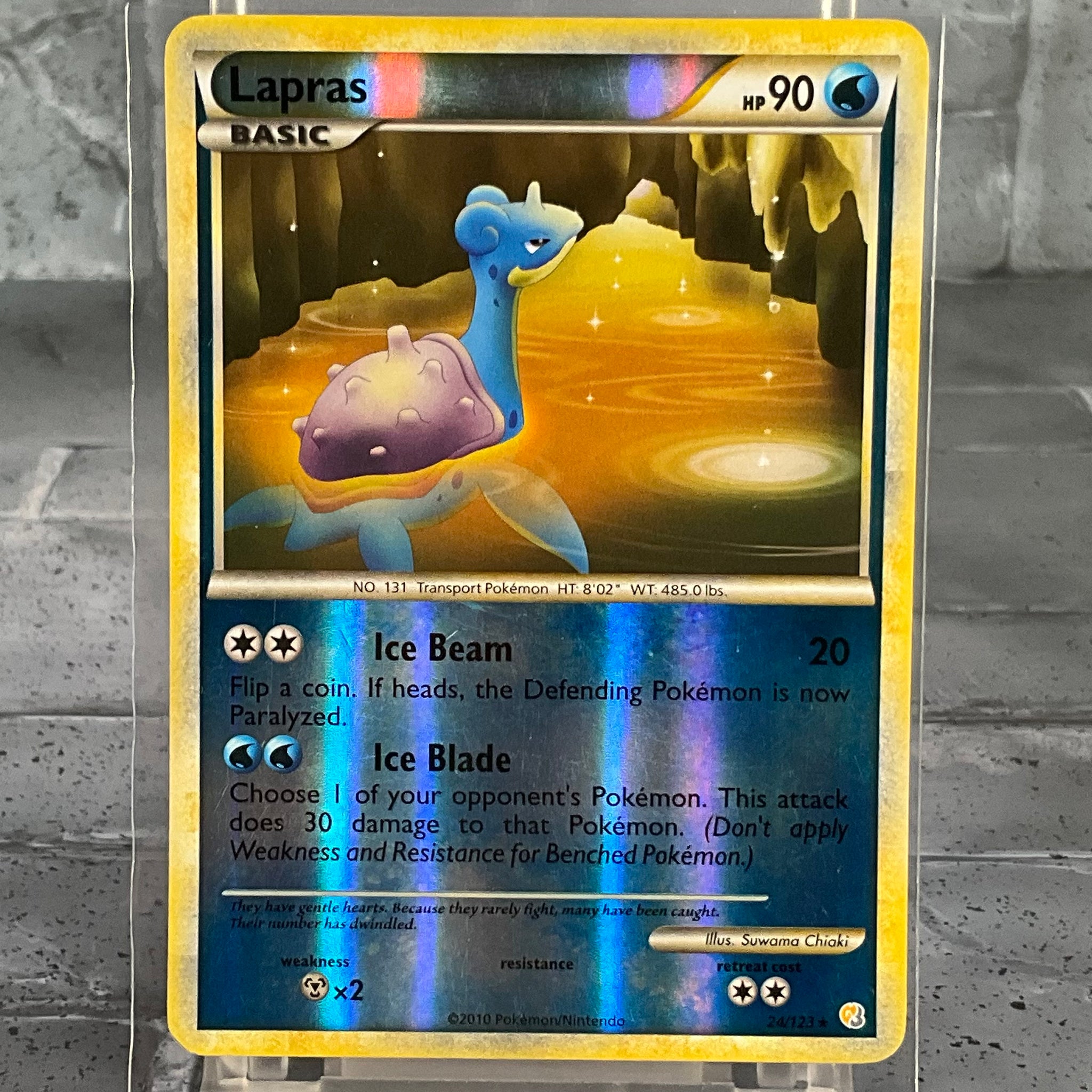 Lapras - 21/123 - Reverse Holo