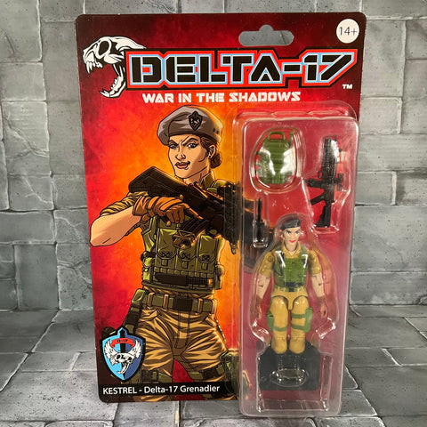 Delta-17 War in the Shadows Kestral Delta 17 Grenadier