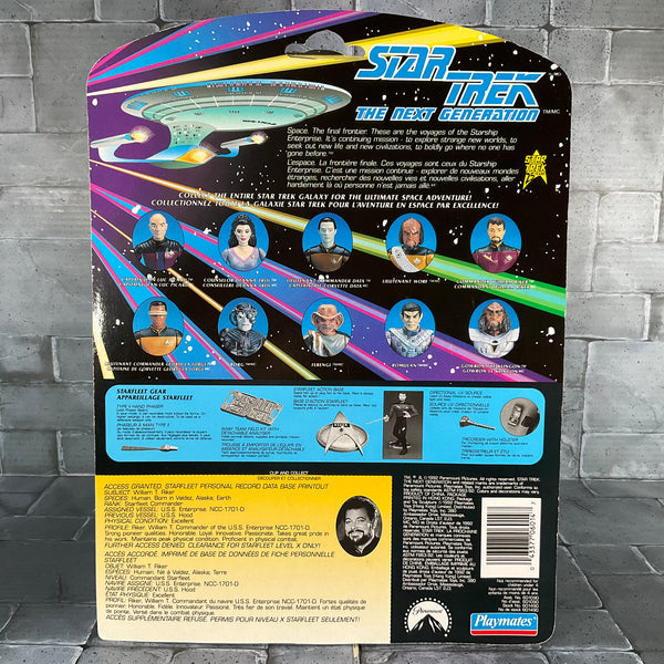 Star Trek: TNG - Commander William Riker (Ripped Shirt) (Playmates)