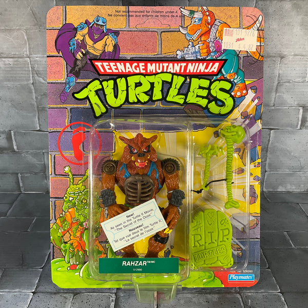 TMNT Teenage Mutant Ninja Turtles: Secret of the Ooze - Rahzar Brand-New Unpunched (Playmates, 1990)