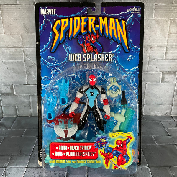 Spiderman: Web Splasher - Aqua Diver Spidey (Toy Biz)