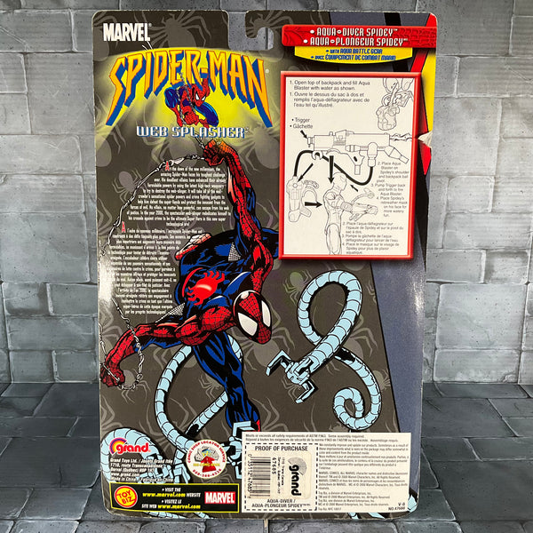 Spiderman: Web Splasher - Aqua Diver Spidey (Toy Biz)