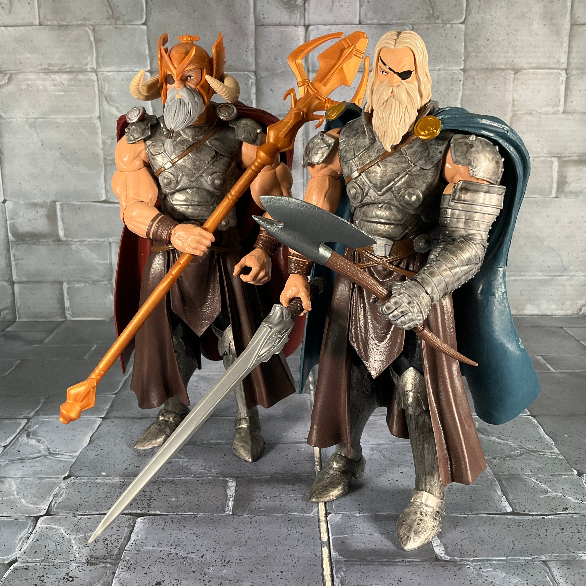 Marvel Legends: Allfather Wave - Odin Build-A-Figure BAF Set