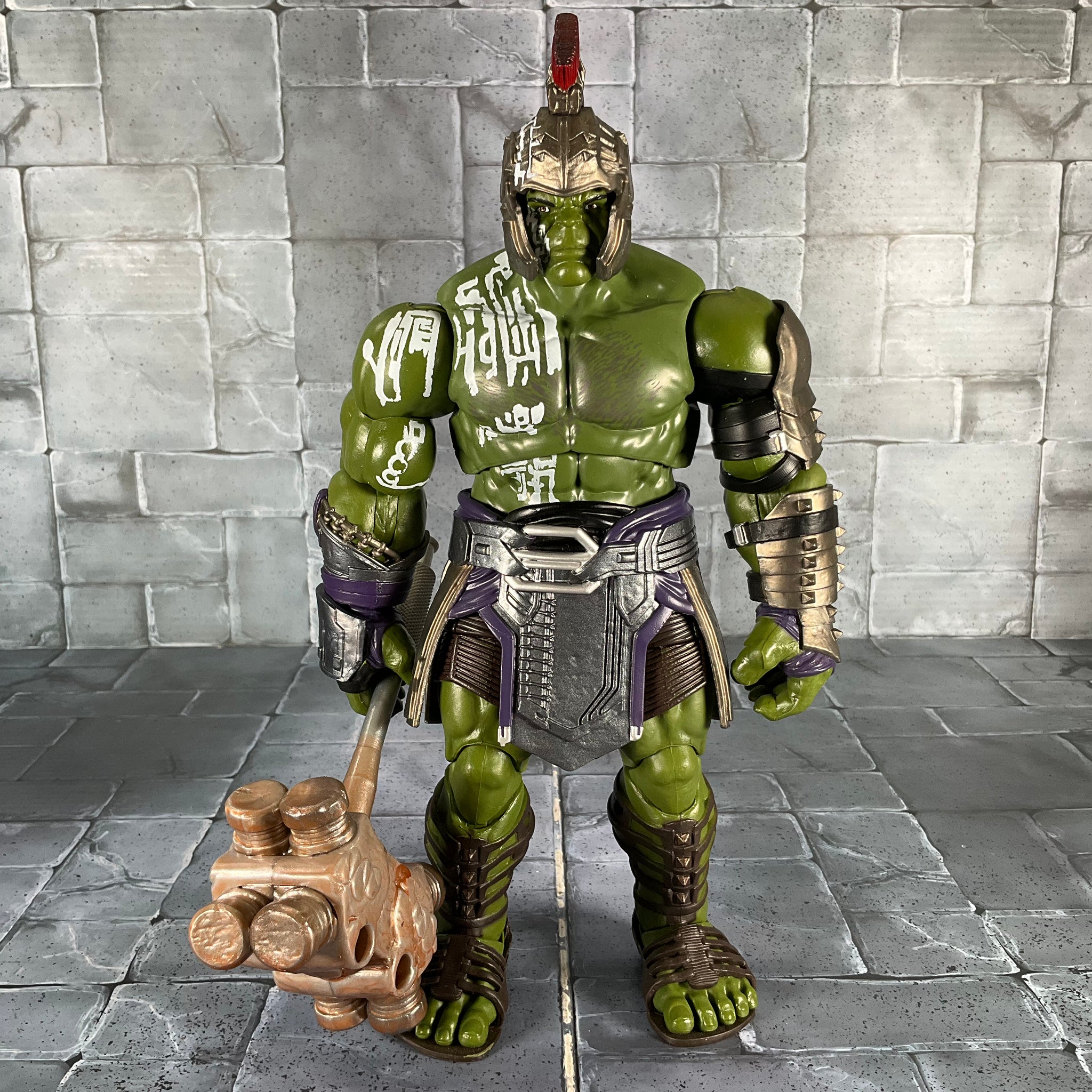 Marvel Legends: Thor Ragnarok - Gladiator Hulk Build-A-Figure BAF Incomplete