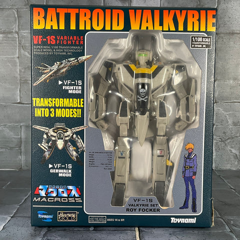 Macross Battroid Valkyrie Roy Focker VF-1S Transformable 1/100 (Toynami, 2020)