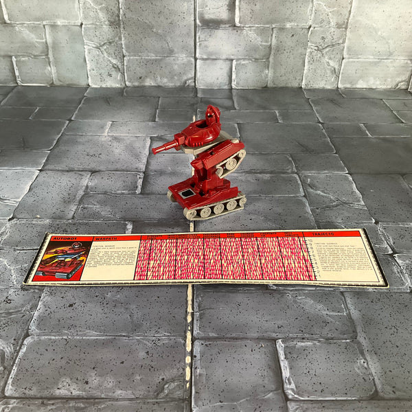 Transformers: G1 - Warpath (Takara)