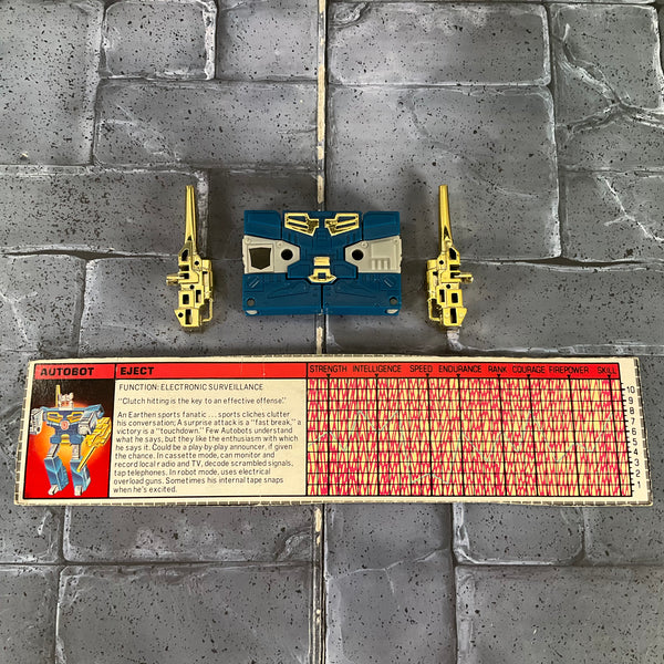 Transformers: G1 – Eject (Takara) – Complete (Sticker/Gold Variant)