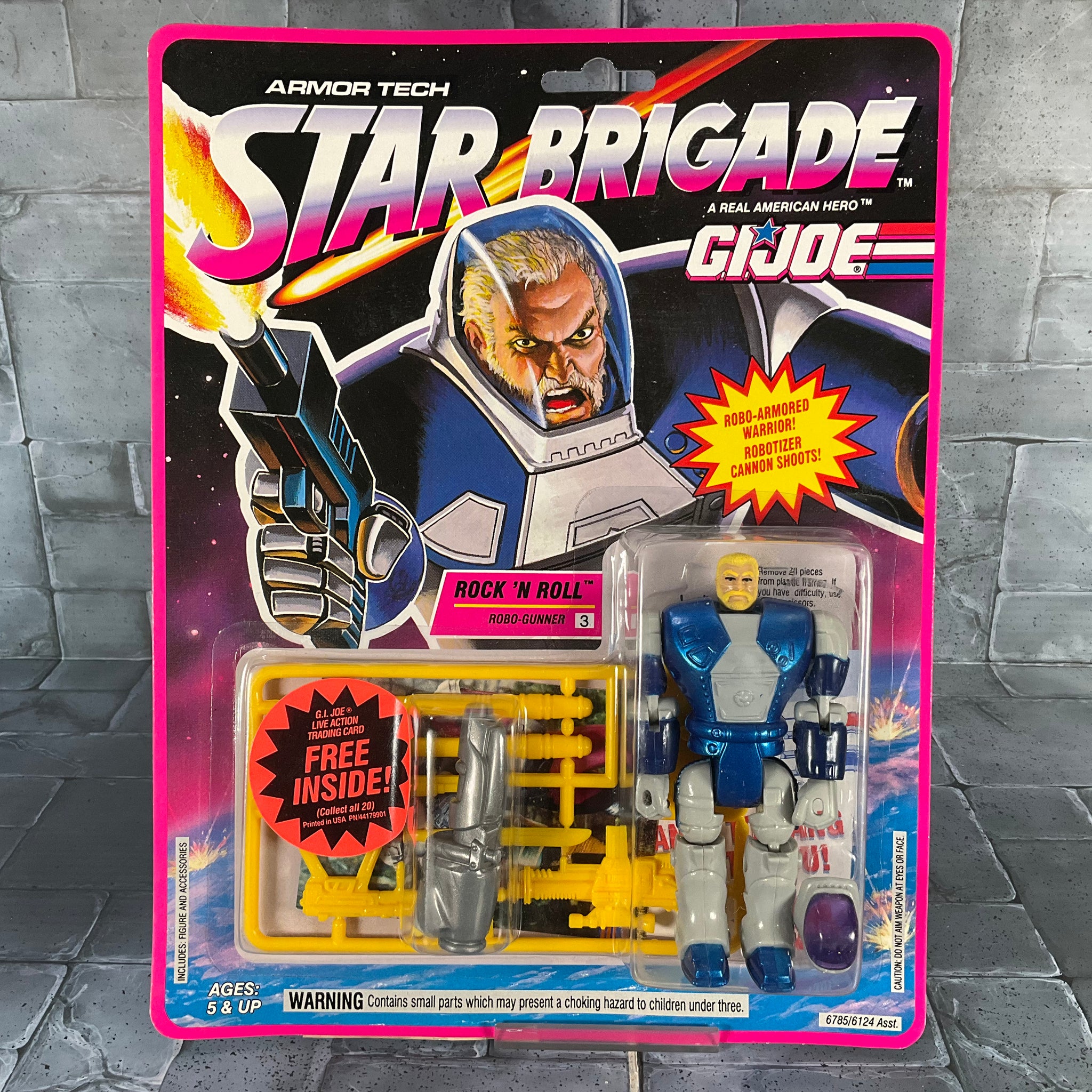 GI Joe: Armor Tech Star Brigade - Rock ‘n Roll Robo-Gunner (Hasbro, 1993)