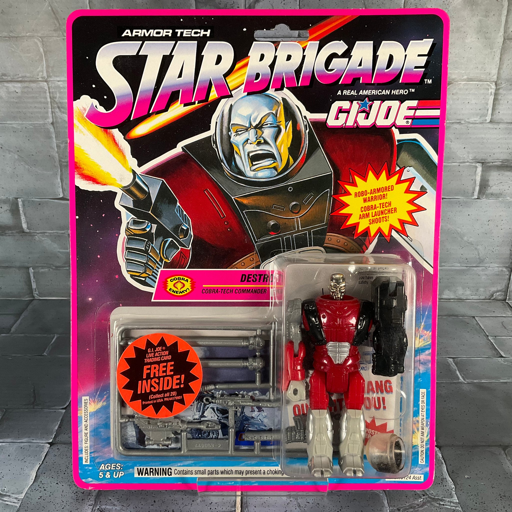 GI Joe: Armor Tech Star Brigade - Destro Cobra-Tech Commander (Hasbro, 1993)