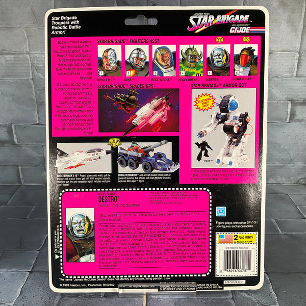 GI Joe: Armor Tech Star Brigade - Destro Cobra-Tech Commander (Hasbro, 1993)