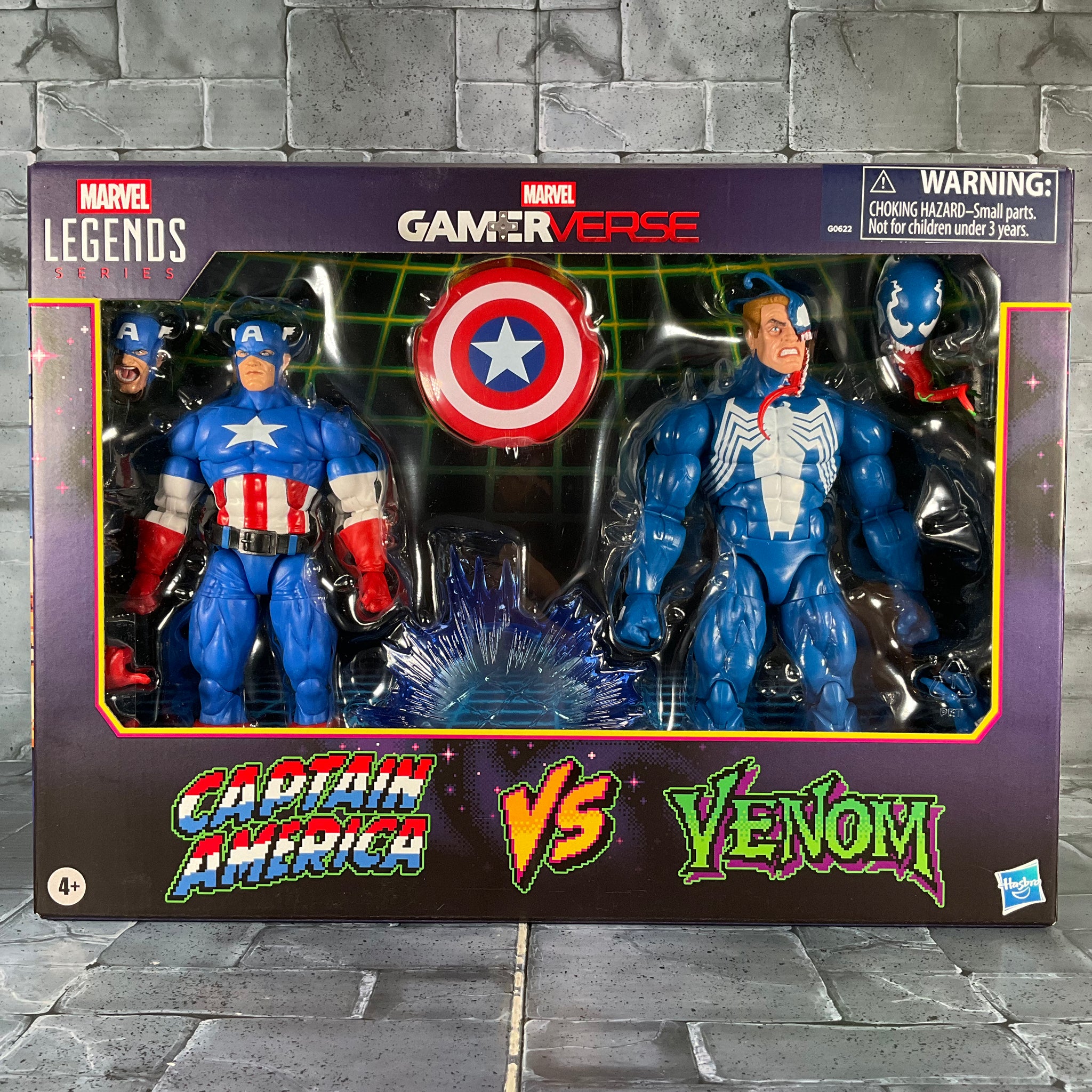 Marvel Legends: Gamerverse - Captain America vs Venom