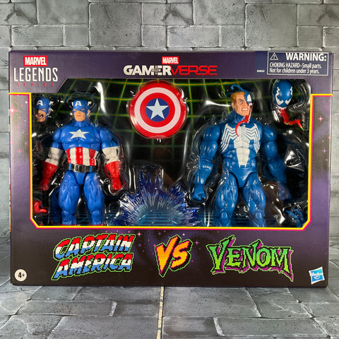 Marvel Legends: Gamerverse - Captain America vs Venom