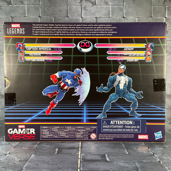 Marvel Legends: Gamerverse - Captain America vs Venom